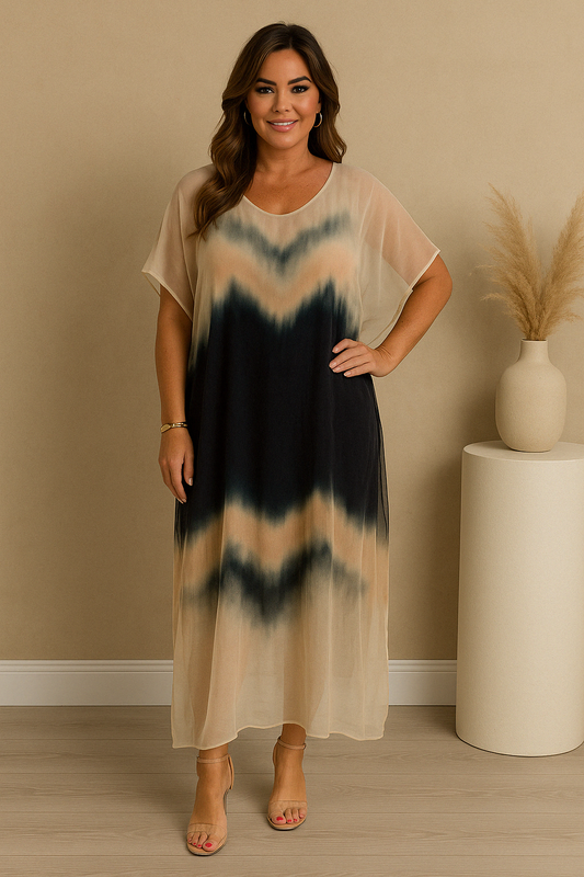 Robe Longue Dégradé Bohème